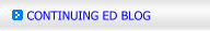 Continuing Ed Blog